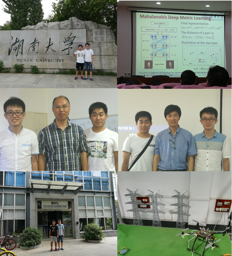 研究生参加湖南大学“计算机视觉与智能控制”暑期学校